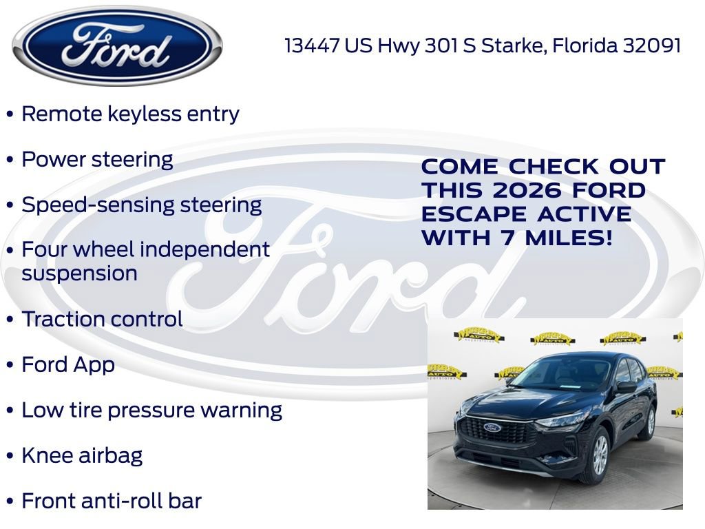 New 2026 Ford Escape Active w/ Tech Pack #1 image 20