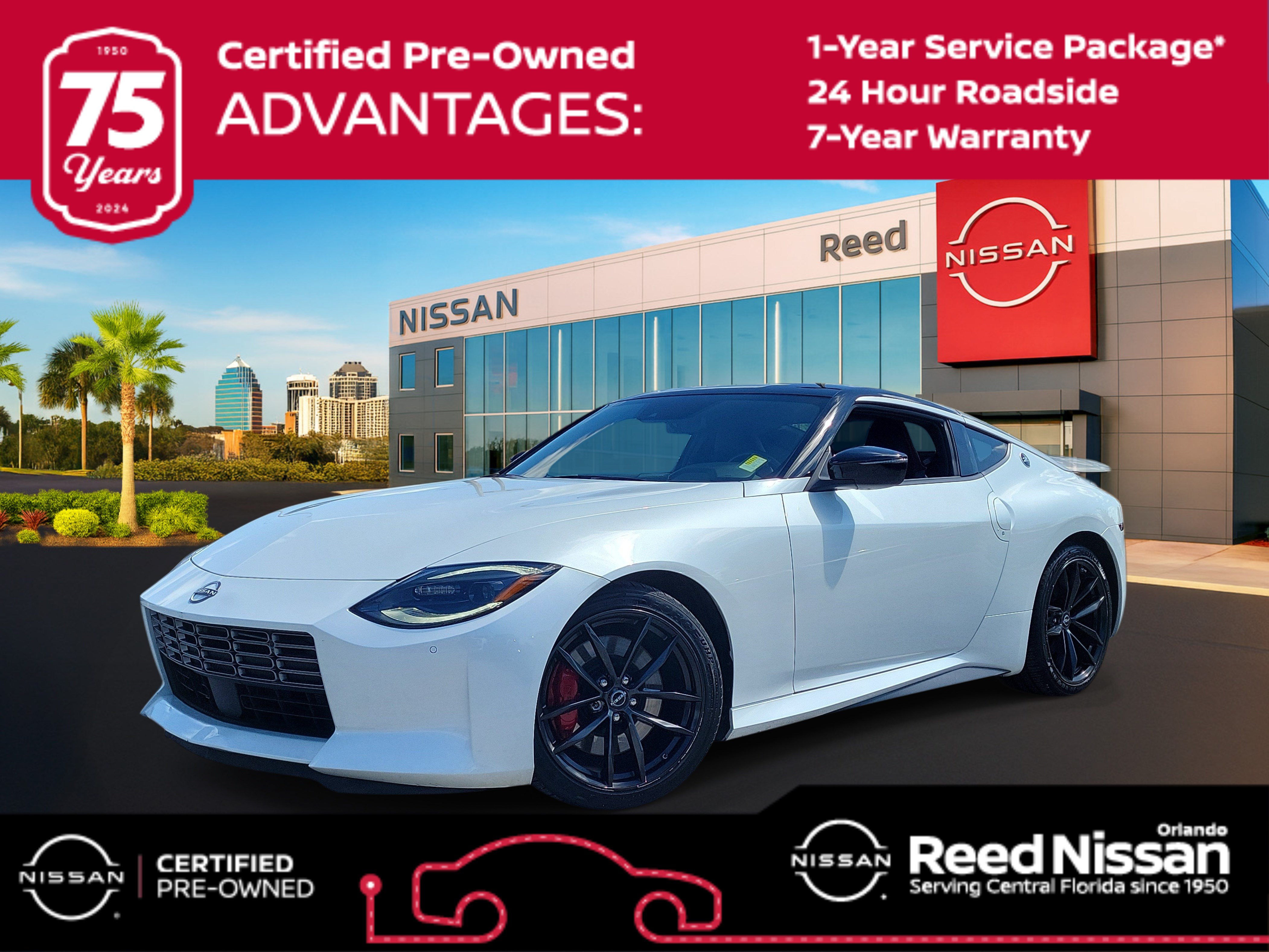 Certified 2024 Nissan Z Performance w/ Floor Mat Package RWD image 1