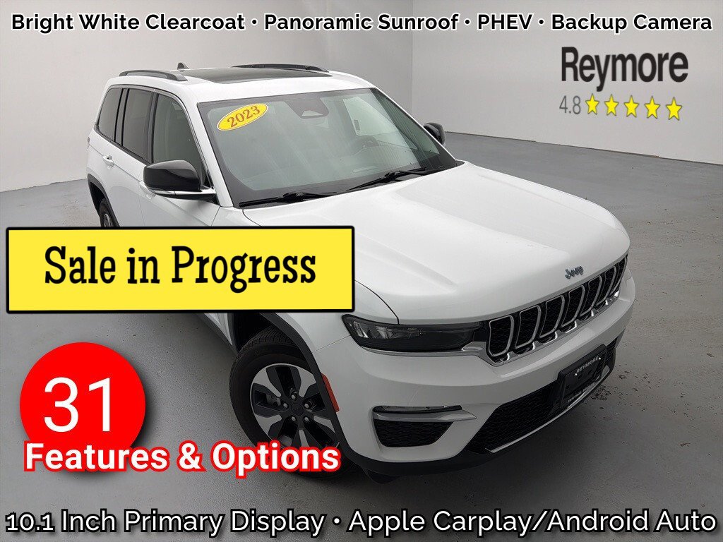 Used 2023 Jeep Grand Cherokee 4WD 4xe