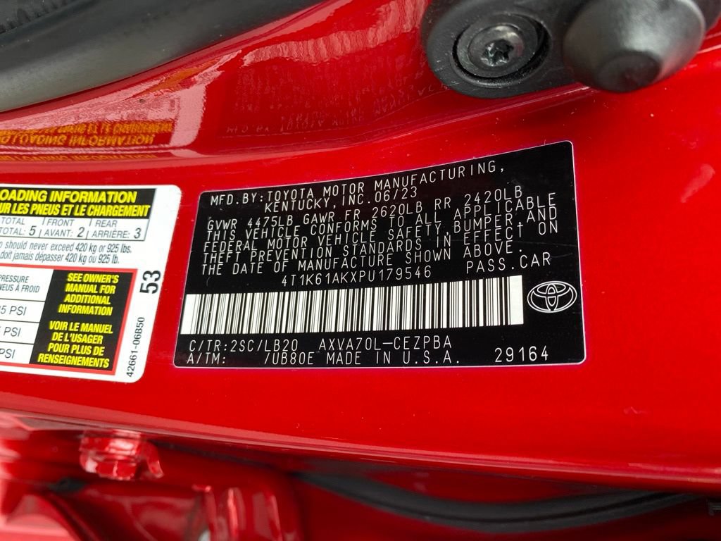 Used 2023 Toyota Camry XSE w/ Cold Weather Package FWD image 25