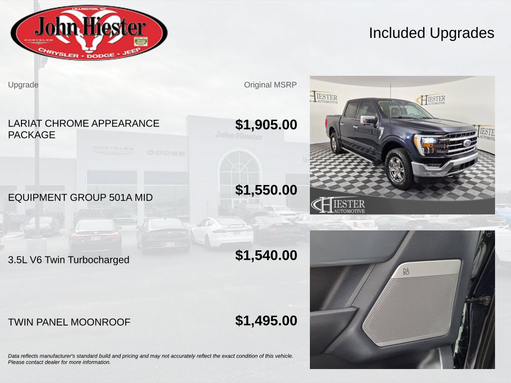 Used 2022 Ford F150 Lariat AWD/4WD image 3