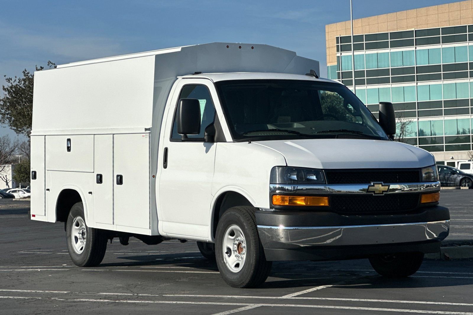 New 2025 Chevrolet Express 3500 w/ Power Convenience Package RWD image 1