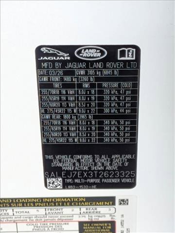 New 2026 Land Rover Defender 110 S AWD/4WD image 17