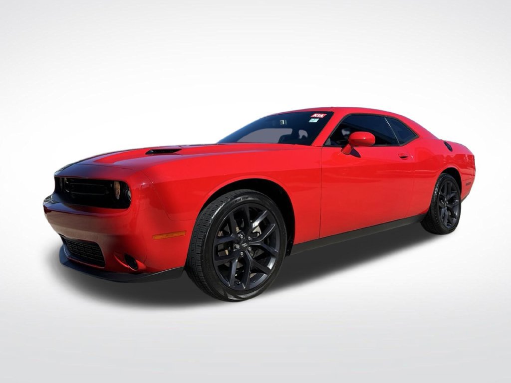 Used 2021 Dodge Challenger SXT w/ Blacktop Package RWD image 3