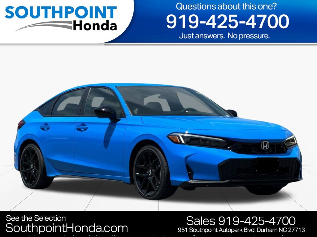 New 2026 Honda Civic Sport