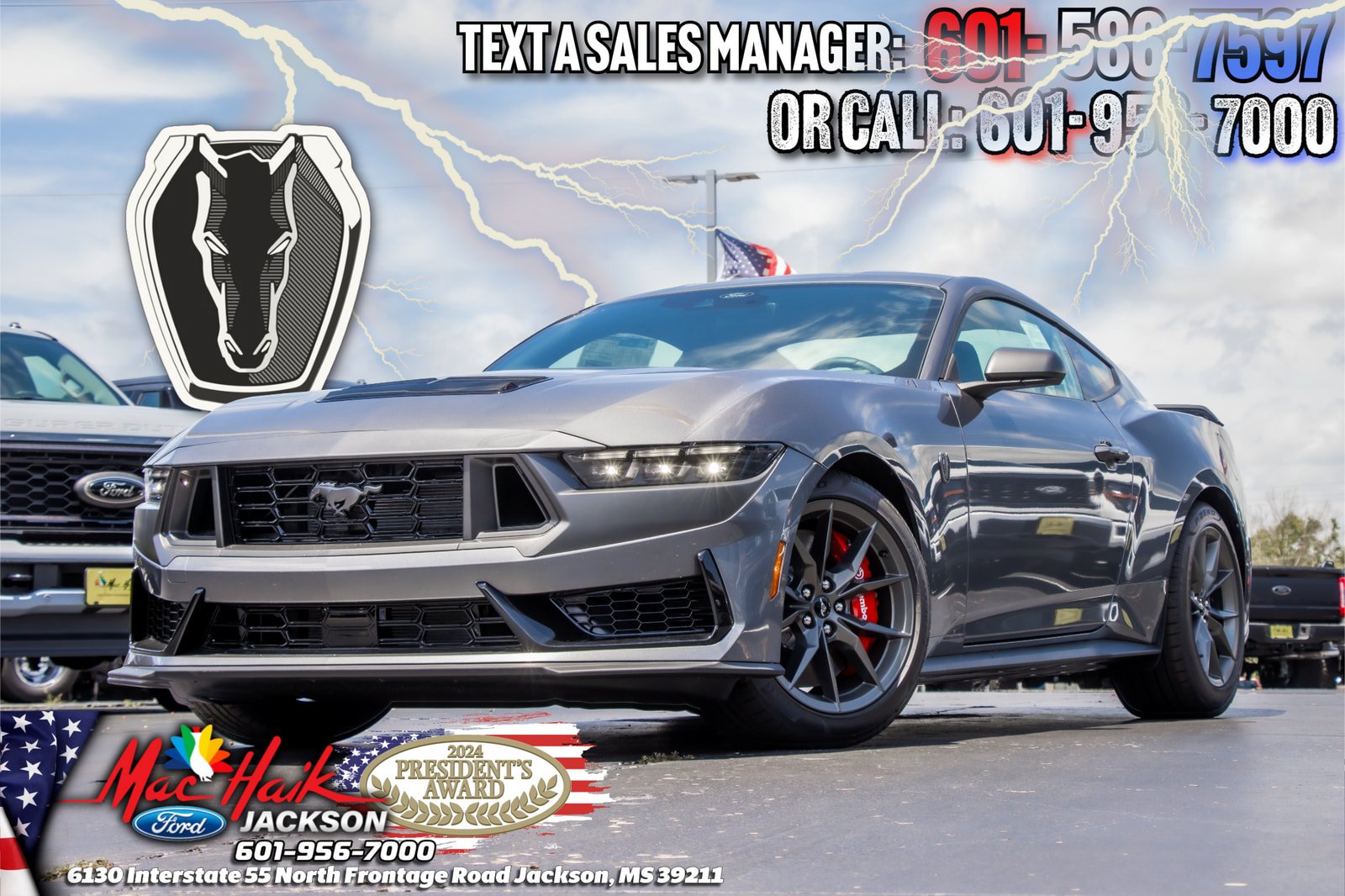 New 2026 Ford Mustang Dark Horse RWD image 1