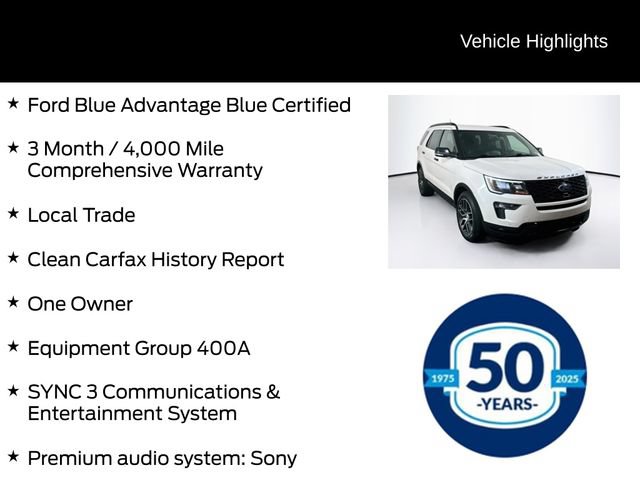 Certified 2019 Ford Explorer Sport AWD/4WD image 6