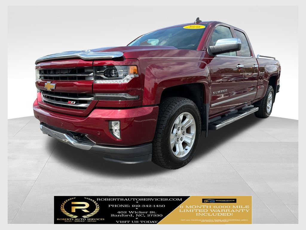 Used 2016 Chevrolet Silverado 1500 LTZ Z71 w/ LTZ Plus Package AWD/4WD 360° Tour