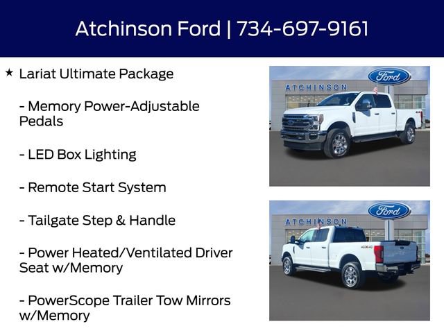 Certified 2022 Ford F350 Lariat w/ Lariat Ultimate Package image 16