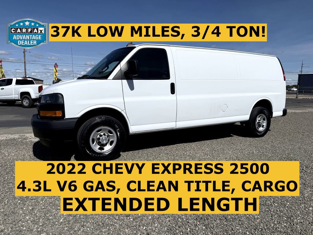 Used 2022 Chevrolet Express 2500 Extended w/ Driver Convenience Package