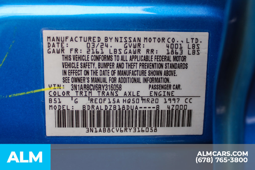 Used 2024 Nissan Sentra SV FWD image 38