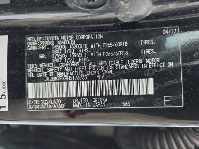 Used 2017 Lexus GX 460 Premium image 38