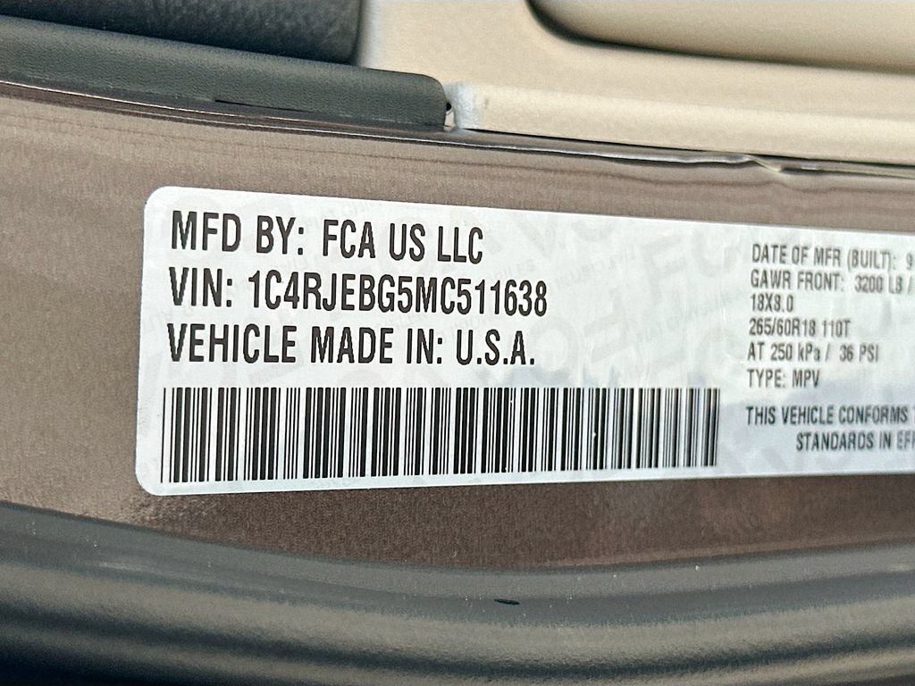 Used 2021 Jeep Grand Cherokee Limited w/ Trailer Tow Group IV RWD image 32