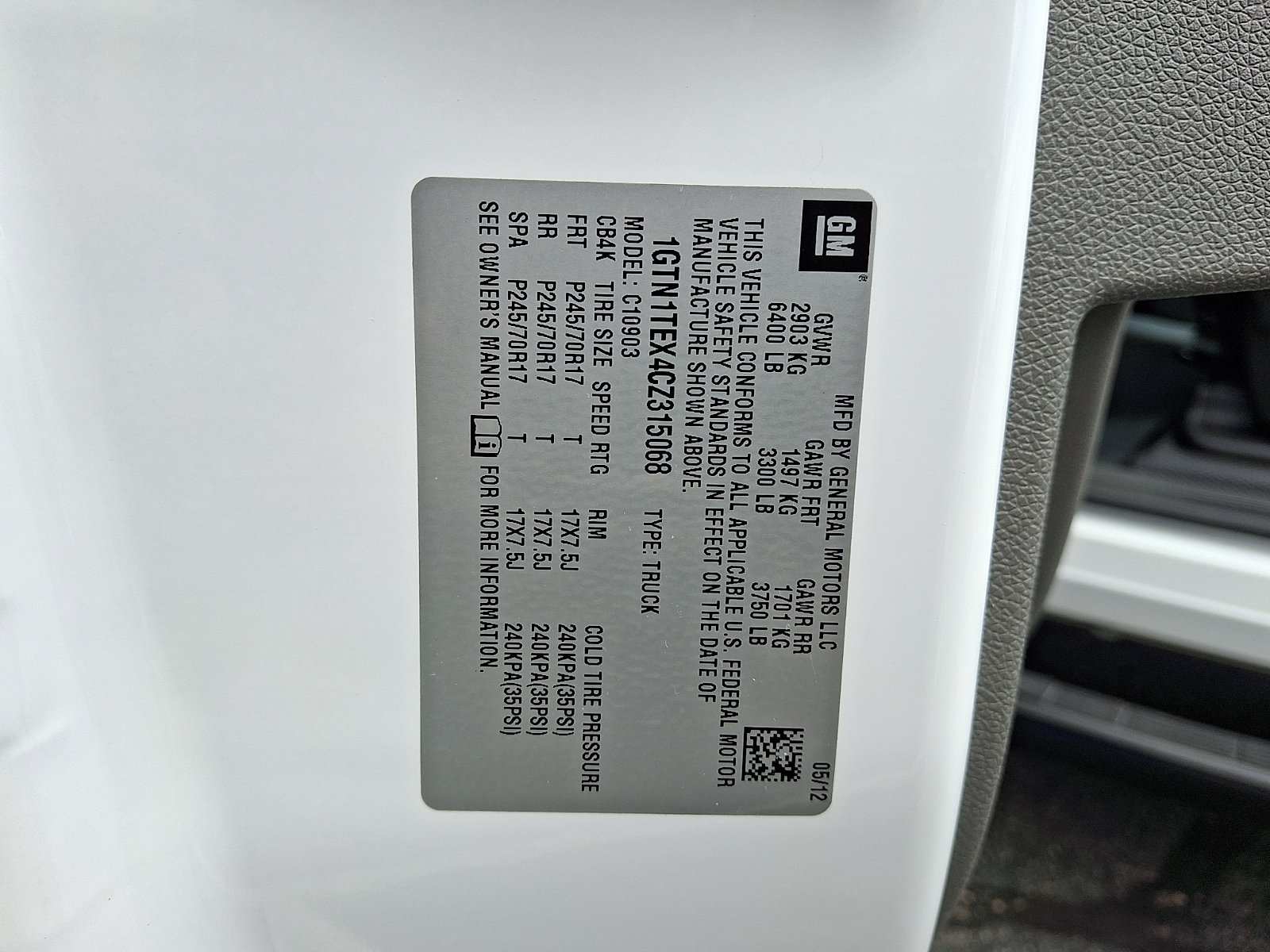 Used 2012 GMC Sierra 1500 W/T RWD image 16
