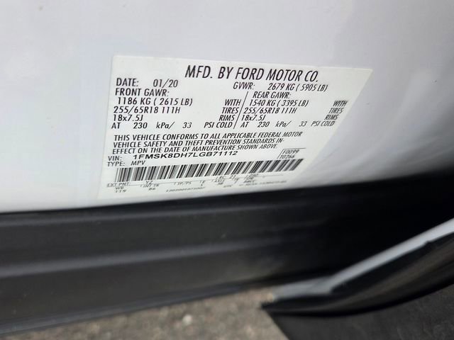 Used 2020 Ford Explorer XLT AWD/4WD image 18