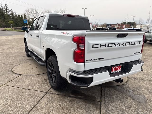 New 2025 Chevrolet Silverado 1500 Custom w/ Turbomax Blackout Package AWD/4WD image 6