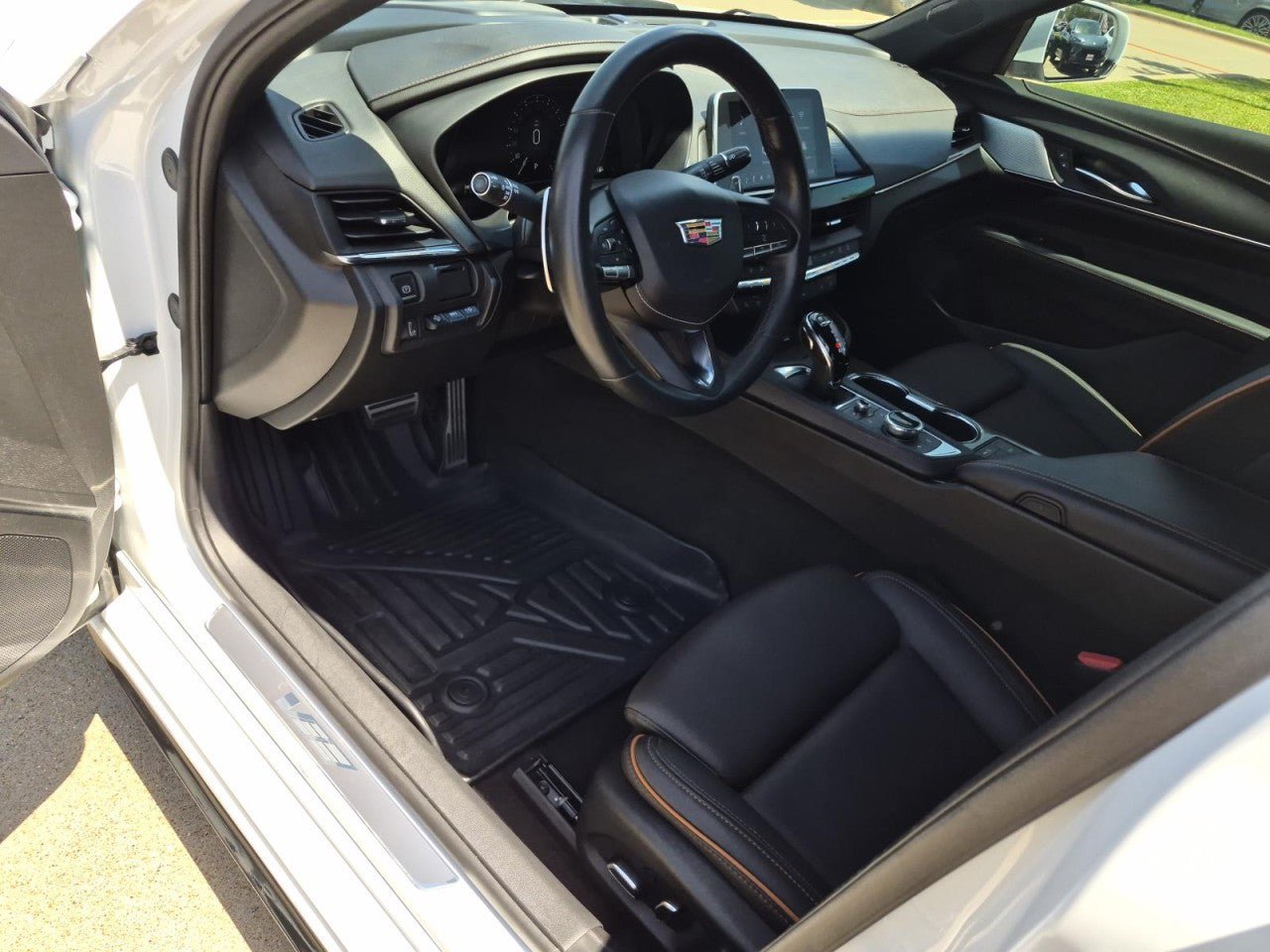 Certified 2023 Cadillac CT4 V w/ Navigation Package RWD image 12