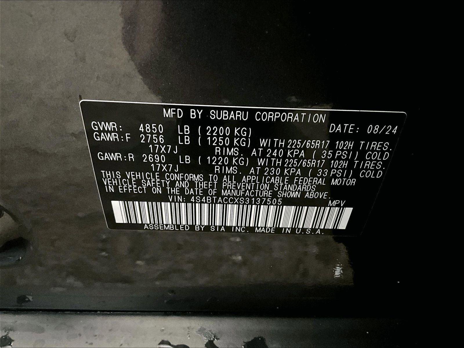 Used 2025 Subaru Outback Premium w/ Popular Package #1 image 32