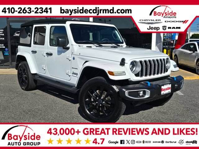 Used 2024 Jeep Wrangler Unlimited Sahara w/ Technology Group AWD/4WD image 1