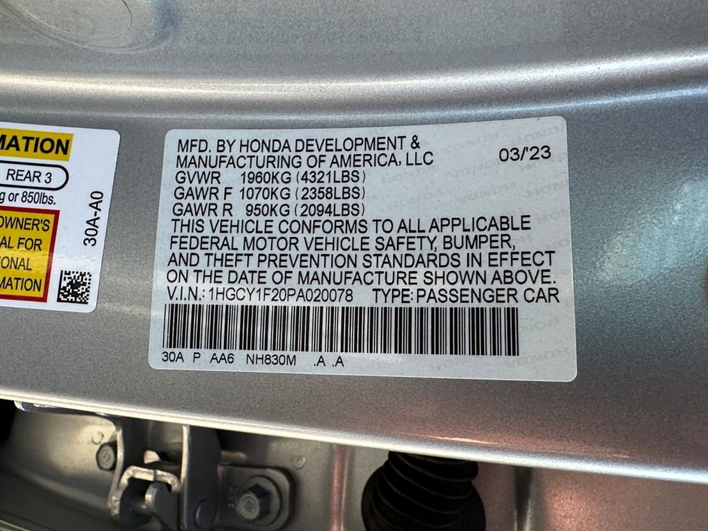 Used 2023 Honda Accord LX image 16