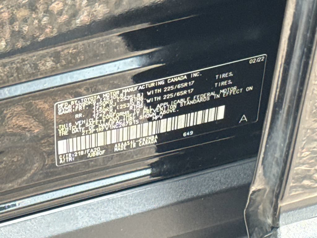 Used 2022 Toyota RAV4 XLE w/ Convenience Package AWD/4WD image 47