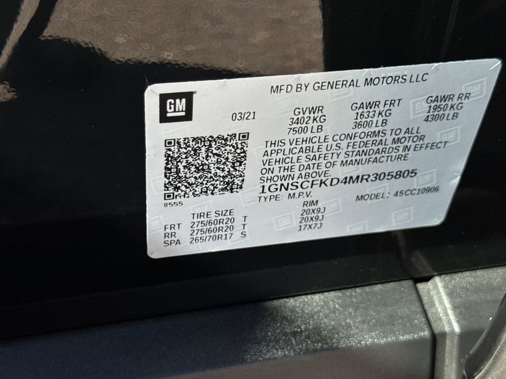 Used 2021 Chevrolet Suburban Premier image 38