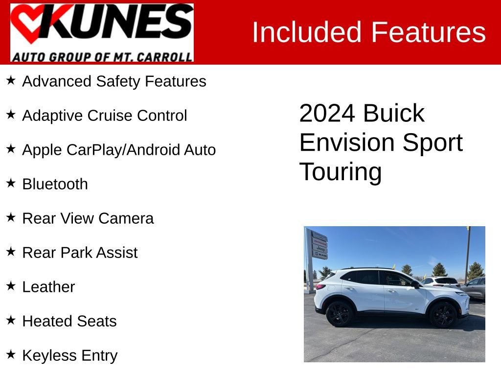 Used 2024 Buick Envision Sport Touring image 3