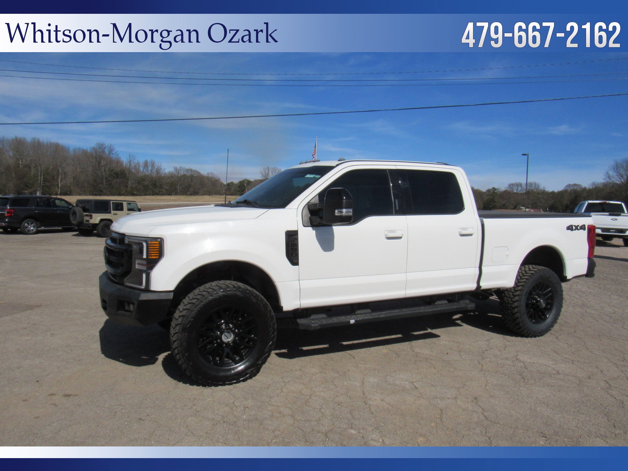 Used 2022 Ford F250 Lariat w/ Black Appearance Package image 53