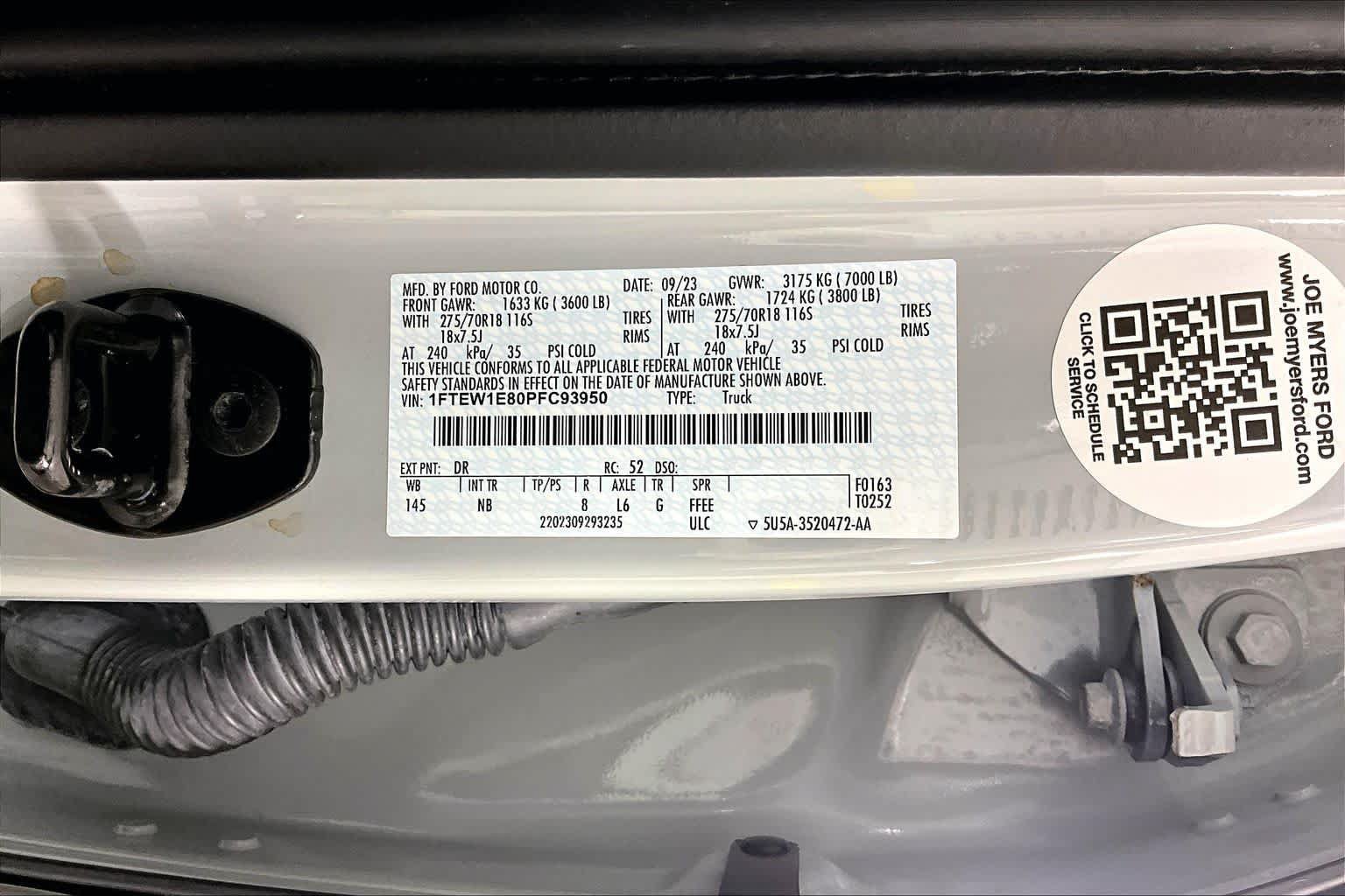 Used 2023 Ford F150 Tremor w/ Equipment Group 402A High AWD/4WD image 33