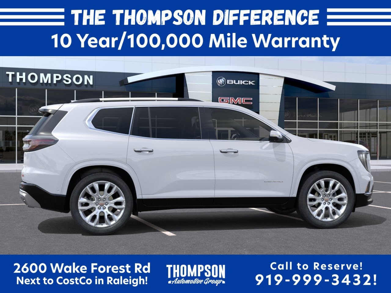 New 2026 GMC Acadia Denali w/ Super Cruise Package FWD image 8