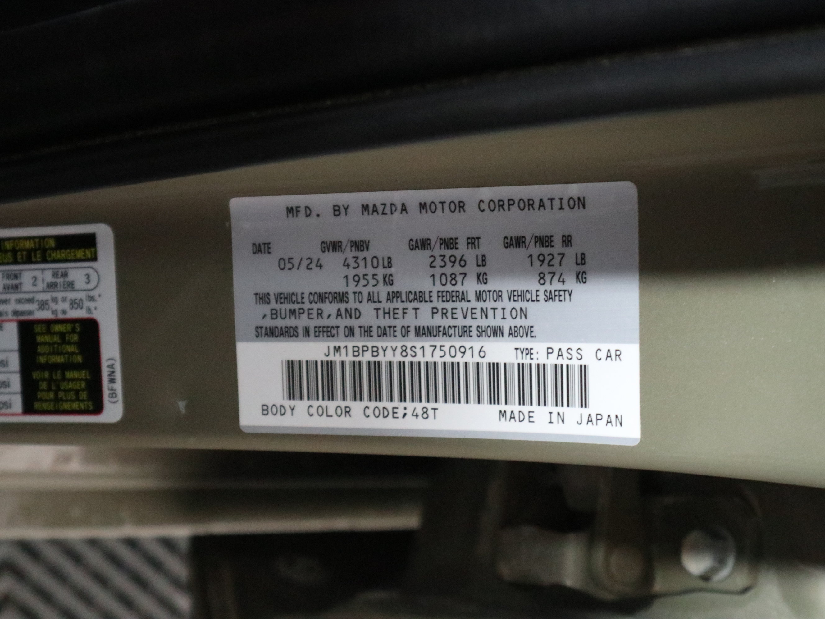 Certified 2025 MAZDA MAZDA3 Carbon AWD/4WD image 39