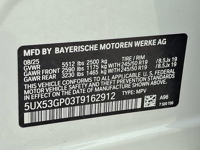 Certified 2026 BMW X3 xDrive30 image 19