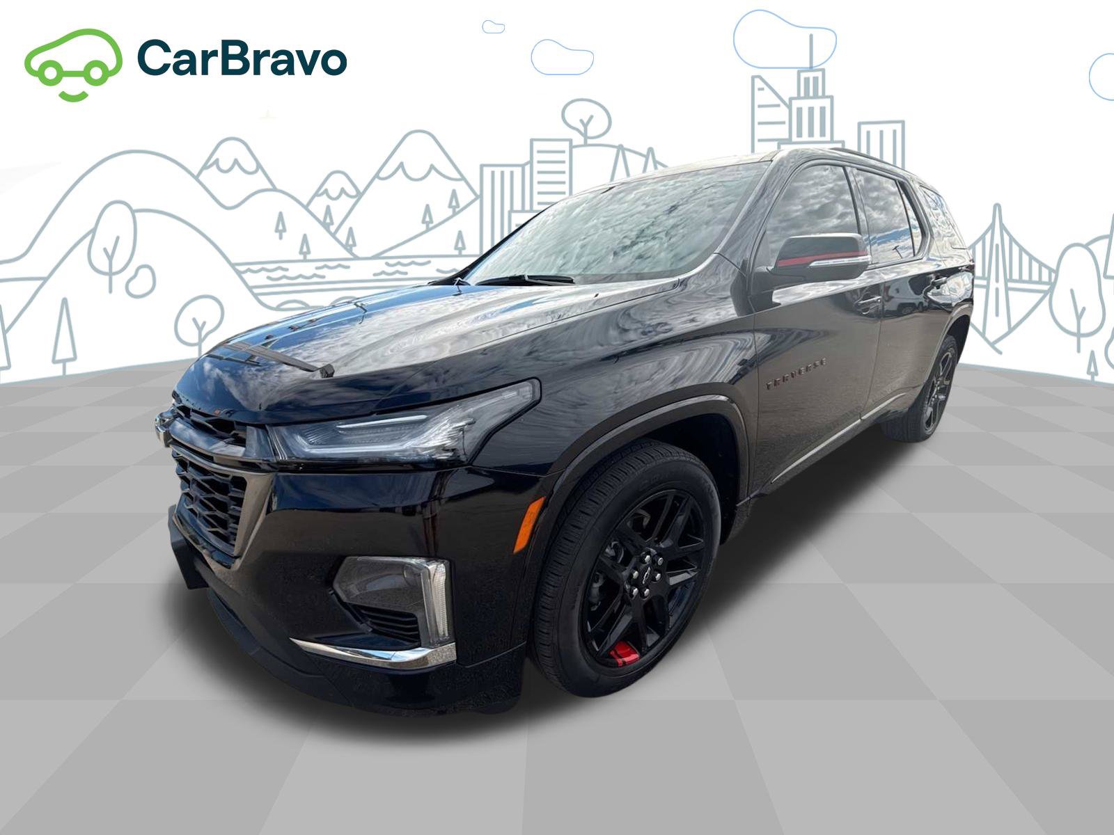 Certified 2023 Chevrolet Traverse Premier w/ Redline Edition AWD/4WD image 1