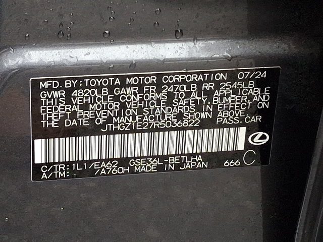 Certified 2024 Lexus IS 350 F Sport w/ Memory Package AWD/4WD image 27