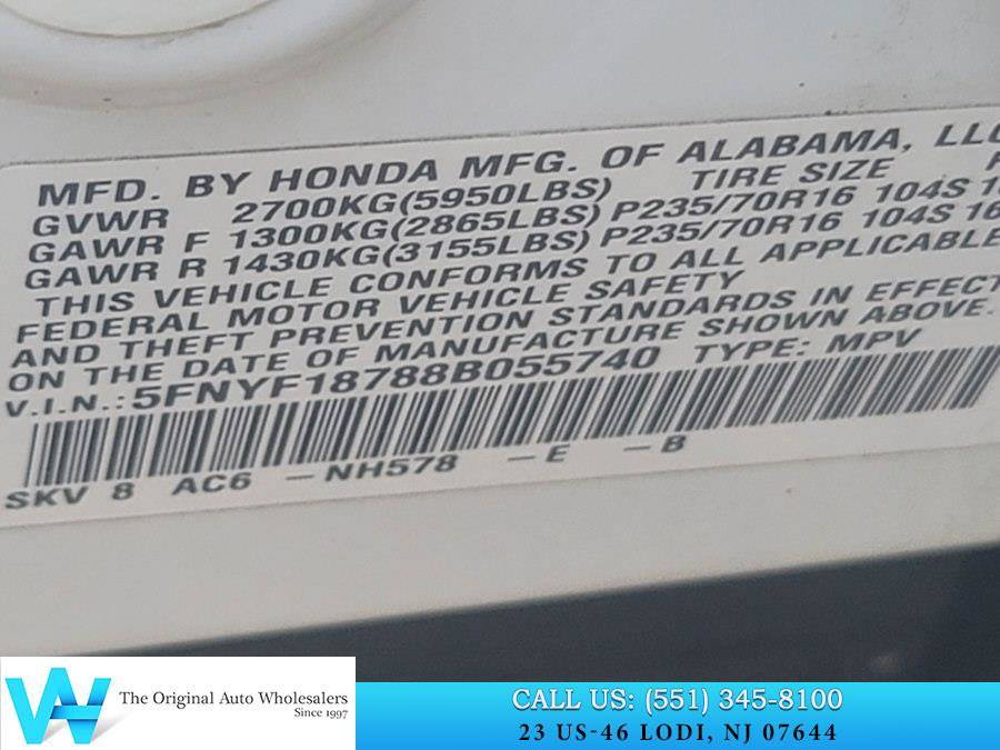 Used 2008 Honda Pilot EX-L image 28
