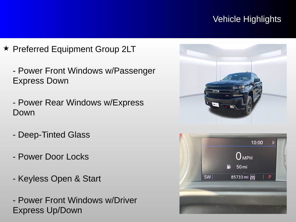 Used 2022 Chevrolet Silverado 1500 LT Trail Boss w/ Convenience Package II AWD/4WD image 8