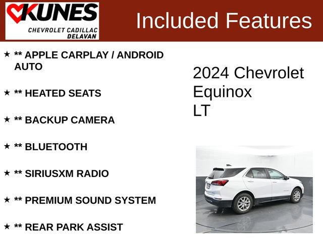 Used 2024 Chevrolet Equinox LT AWD/4WD image 3