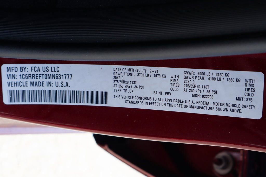 Used 2021 RAM 1500 Lone Star RWD image 45