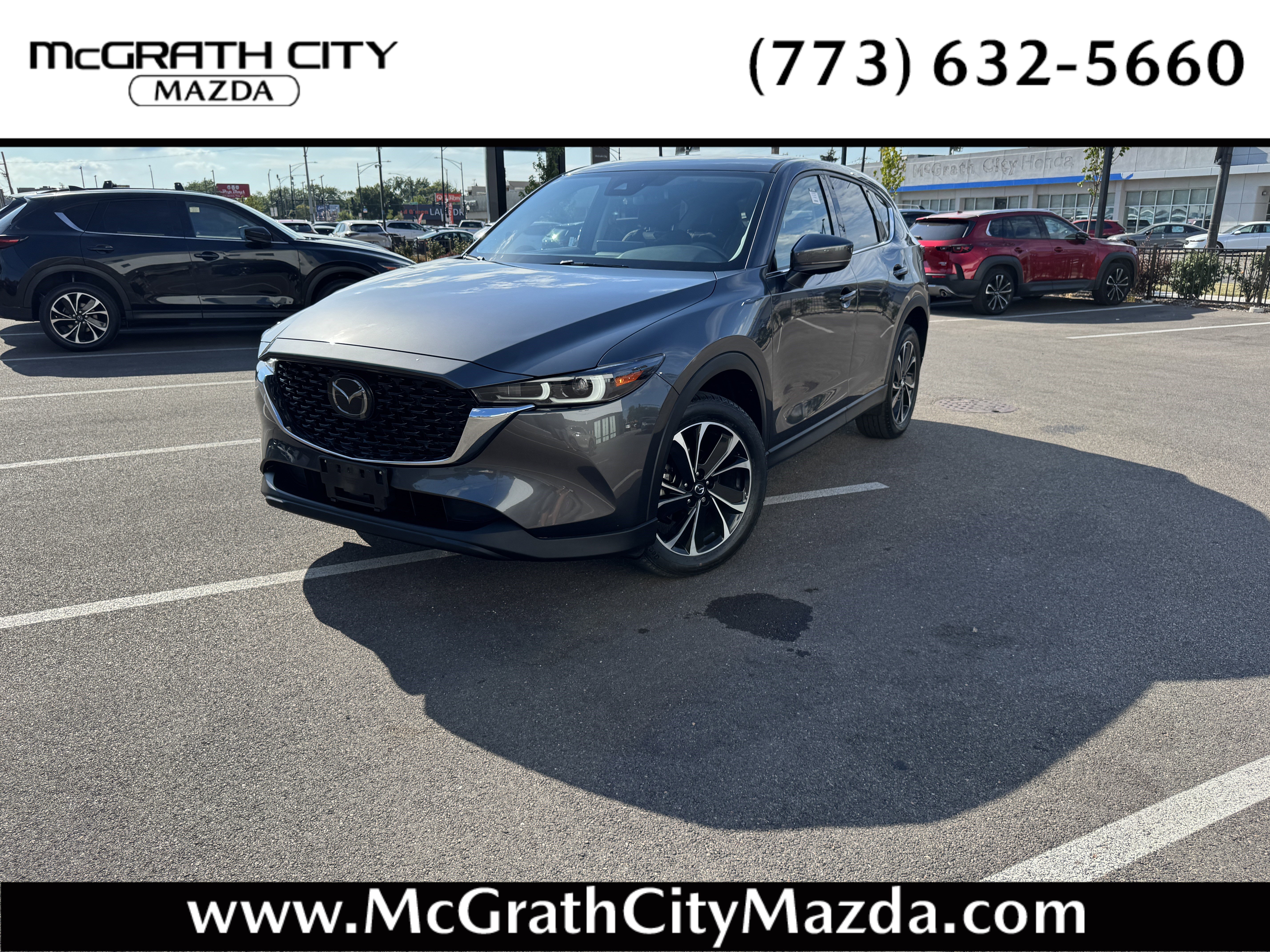 Used 2022 MAZDA CX-5 AWD 2.5 S w/ Premium Package