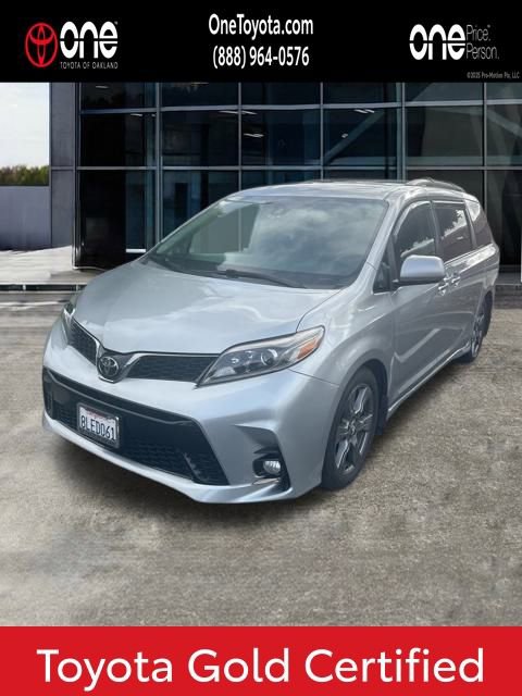 Certified 2019 Toyota Sienna SE