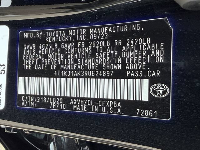 Certified 2024 Toyota Camry XSE w/ Cold Weather Package FWD image 29