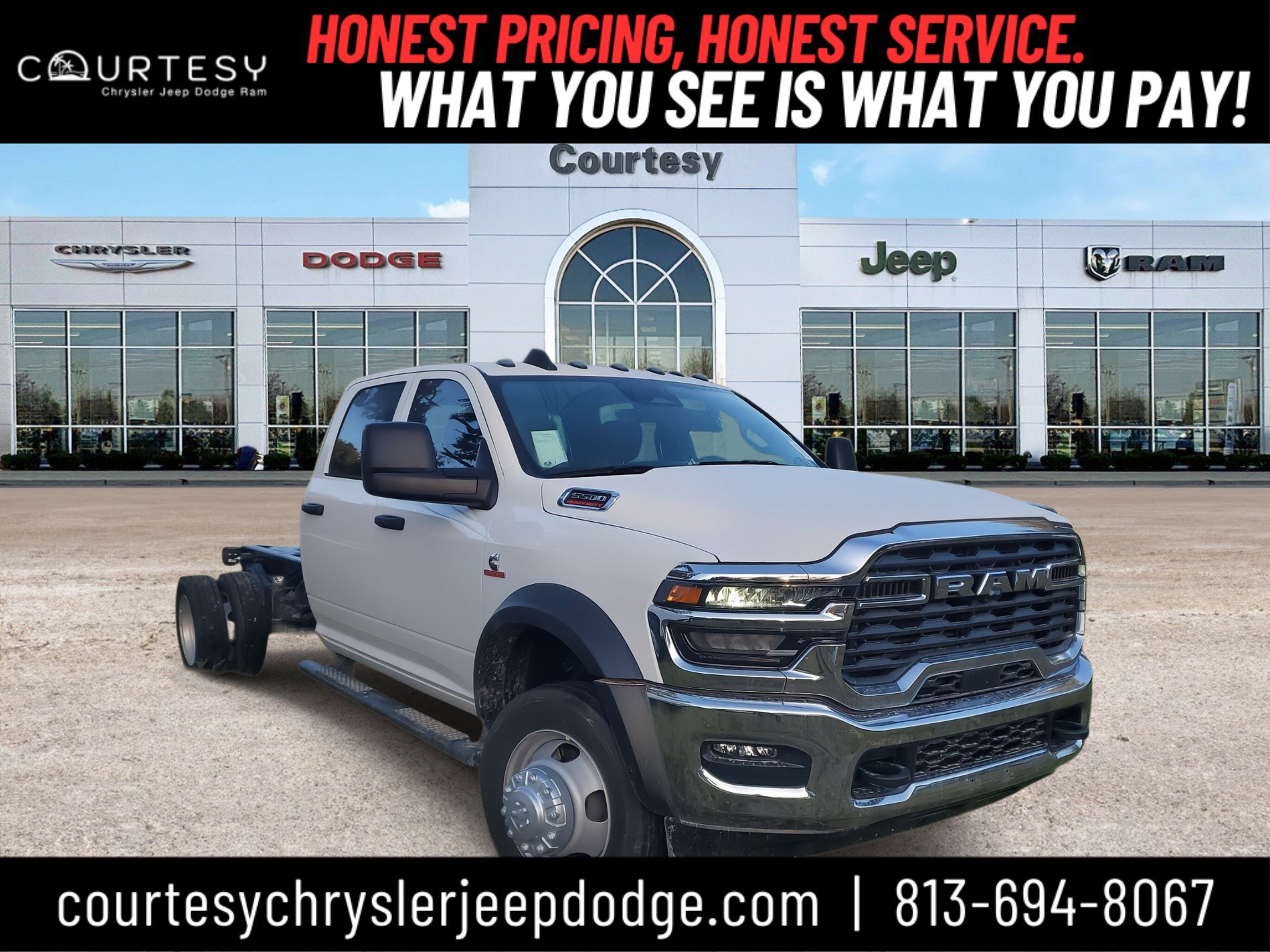 New 2026 RAM 5500 Tradesman w/ Chrome Appearance Group image 1