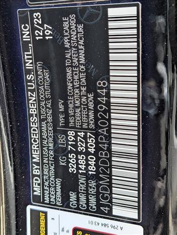 Used 2023 Mercedes-Benz EQS 450+ SUV image 20