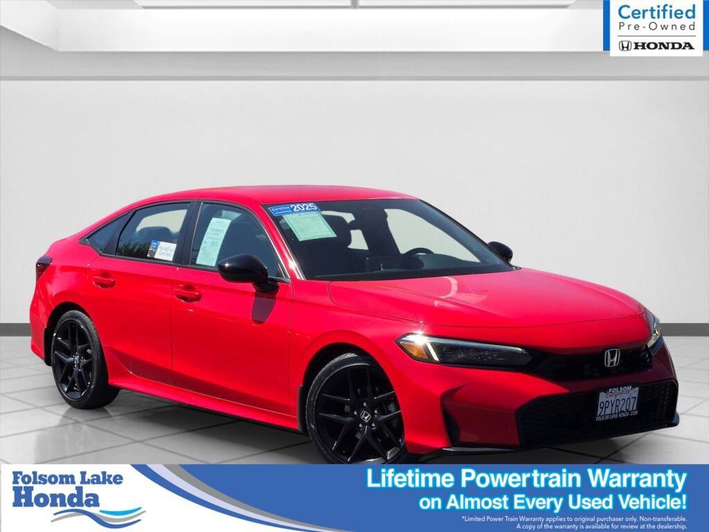 Certified 2025 Honda Civic Sport
