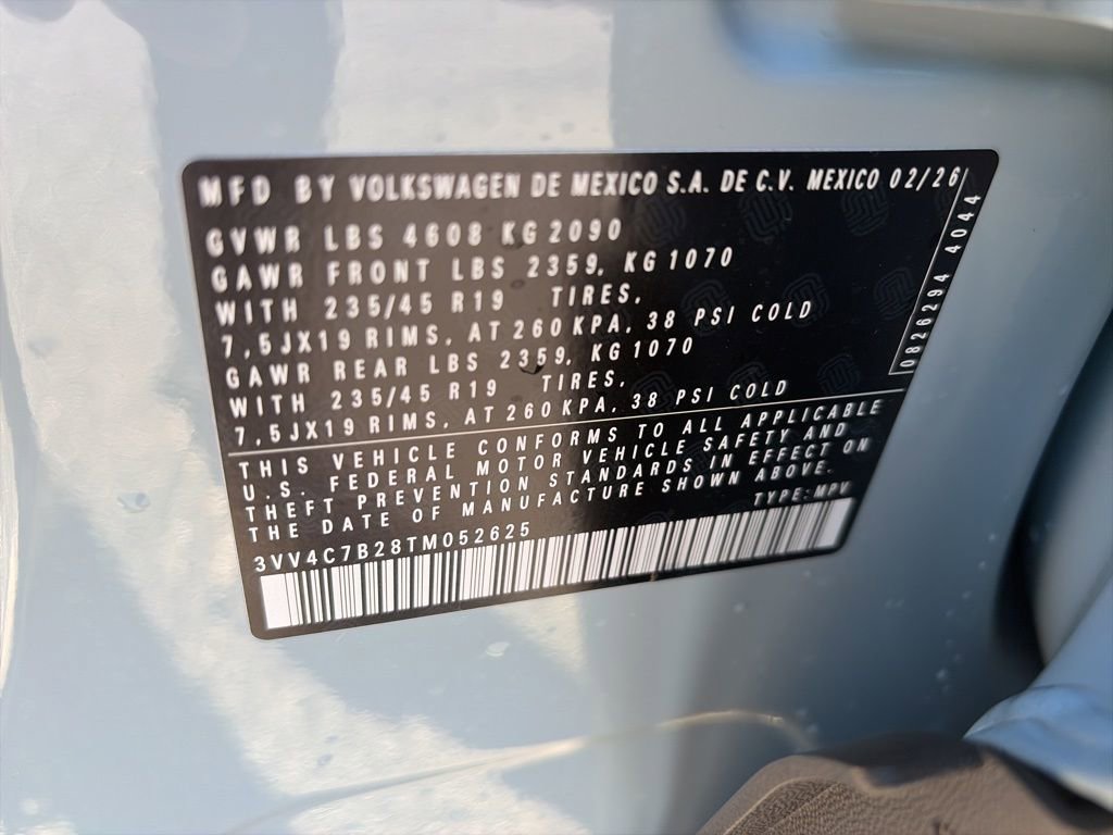 New 2026 Volkswagen Taos SEL AWD/4WD image 33