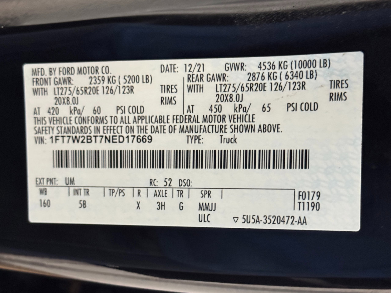 Used 2022 Ford F250 Lariat w/ Chrome Package image 75