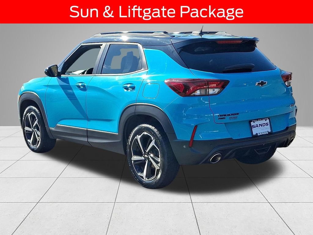 Used 2021 Chevrolet TrailBlazer RS w/ Sun and Liftgate Package AWD/4WD image 6