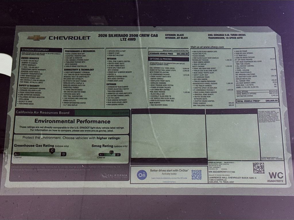 New 2026 Chevrolet Silverado 2500 LTZ w/ Trail Boss Package image 20