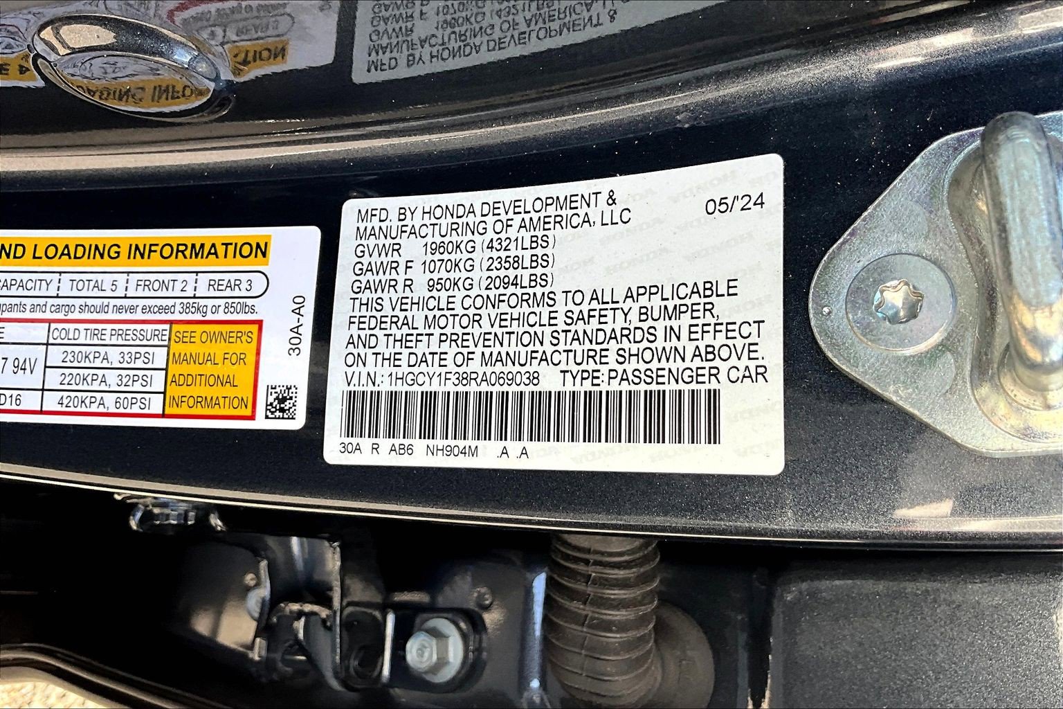 Used 2024 Honda Accord EX image 34