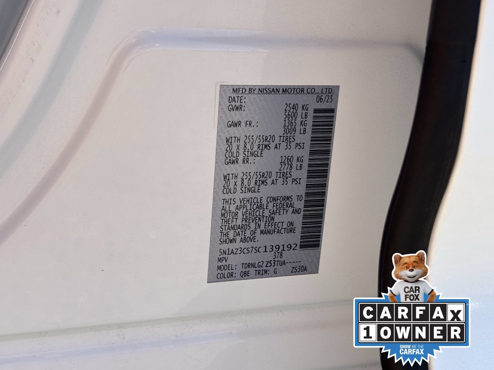 Certified 2025 Nissan Murano SL AWD/4WD image 35